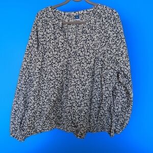 Floral Print Women's Top